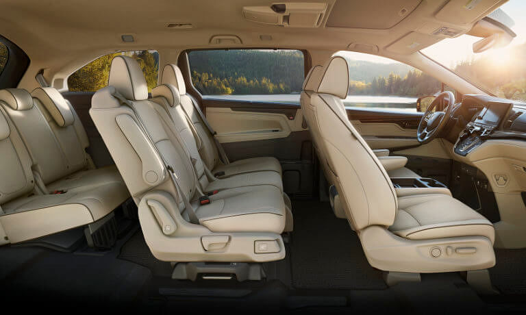 2024 Honda Odyssey interior seating