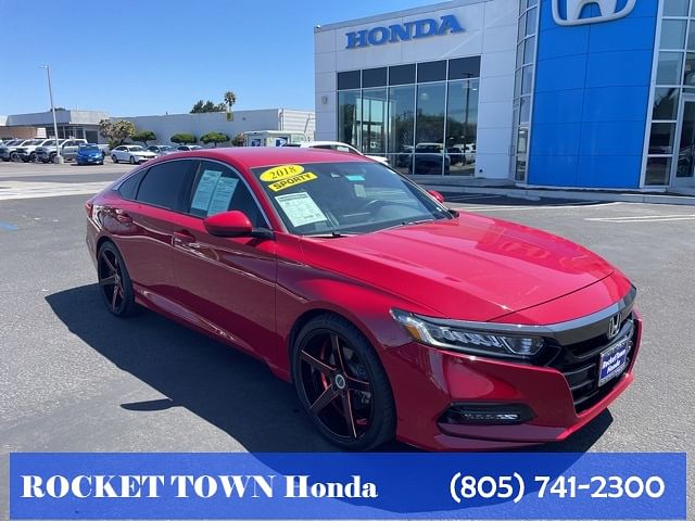 Used 2018 Honda Accord Sport with VIN 1HGCV1F32JA217973 for sale in Lompoc, CA