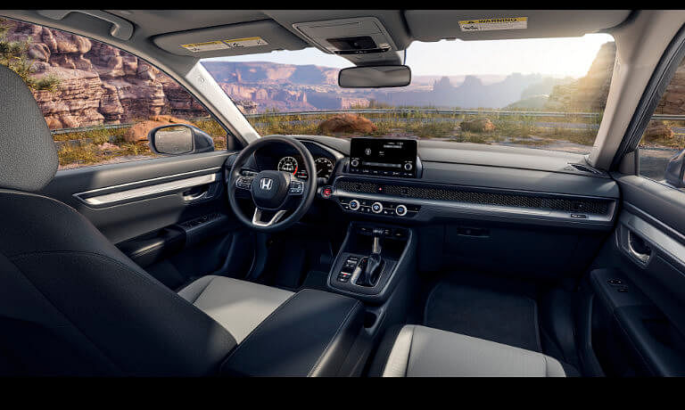 2024 Honda CR-V front seats and dashboard