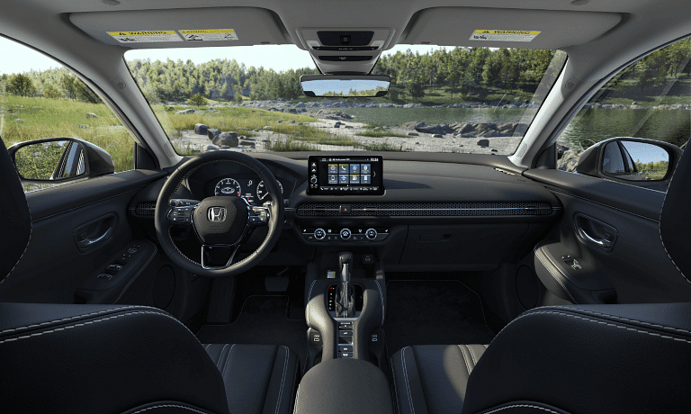 2024 Honda HR-V interior dashboard and windshield