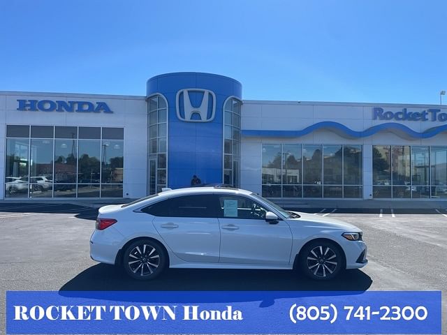 Used 2022 Honda Civic EX with VIN 2HGFE1F71NH318106 for sale in Lompoc, CA