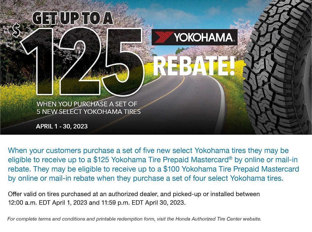 Yokohama Honda Consumer Flyer page 1